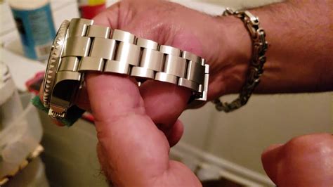 rolex clasp inside not polish|Opinions on scratches and polishing .